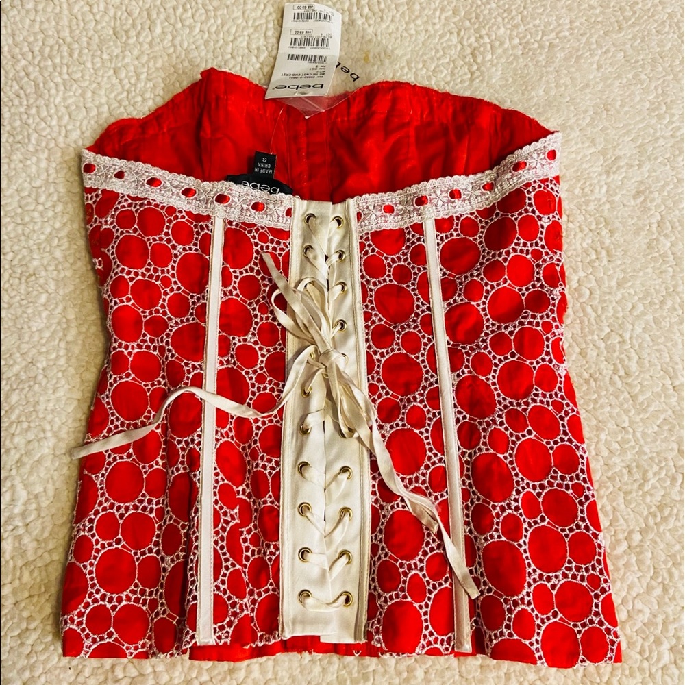 🌟🔥BEBE Corset ❤️❤️ can’t lower any more